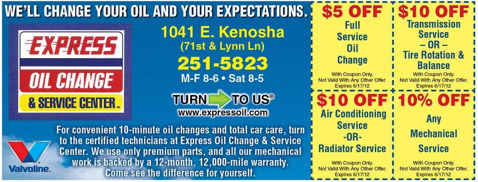 looking-for-express-oil-change-coupons